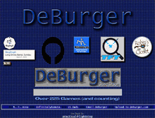 Tablet Screenshot of deburger.com